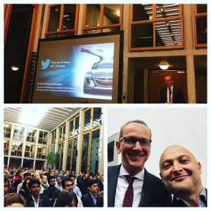 A rare CEO that gets it - Dr. Karl-Thomas Neumann, the CEO of Opel. 